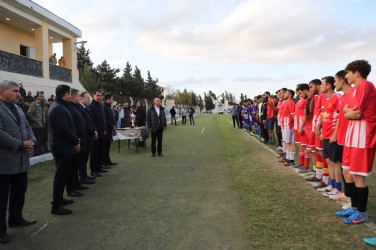 Neftçala rayonunda şəhər, qəsəbə və kəndlər arasında futbol birinciliyinin final görüşü keçirilib