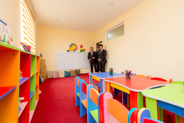 Neftçala rayonunun Şorkənd kəndində yeni modul tipli məktəbin açılışı olub