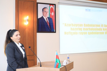 Neftçala rayonunda Azərbaycan  Qadınlarının  VI Qurultayına hazırlıq məqsədilə konfrans keçirilib