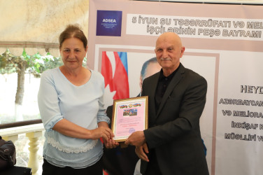 Su təsərrüfatı və meliorasiya işçilərinin  peşə bayramı qeyd olunub