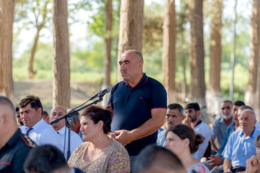 Neftçala Rayon İcra Hakimiyyətinin başçısı Beştalı kənd sakinləri ilə növbəti səyyar qəbulunu həyata keçirib