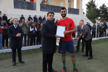 Neftçala rayonunda şəhər, qəsəbə və kəndlər arasında futbol birinciliyinin final görüşü keçirilib