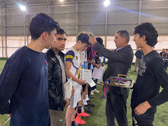 Ümumtəhsil məktəbləri arasında mini-futbol idman növü üzrə rayon turnirinin final mərhələsi və mükafatlandırma mərasimi olub