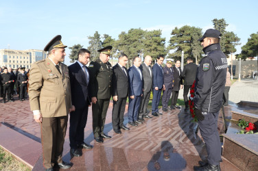 Azərbaycan xalqının Ümummilli Lideri Heydər Əliyevin əziz xatirəsi Respublikamızın hər yerində olduğu kimi Neftçala rayonunda da dərin hörmət və ehtiram hissi ilə anılıb