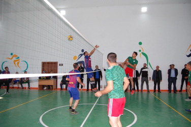 Neftçala rayonunda voleybol idman növü üzrə rayon birinciliyinin finalı keçirilib