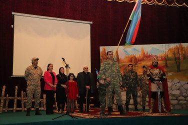 8 Noyabr – “Zəfər Günü”nün 5-ci ildönümünə həsr edilmiş “Zəfərin Ruhu” adlı tamaşa nümayiş olunub