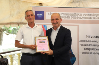 Su təsərrüfatı və meliorasiya işçilərinin  peşə bayramı qeyd olunub