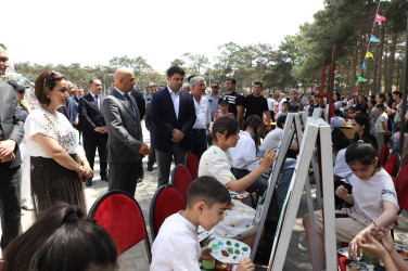 Neftçala rayonunda 1 İyun - Uşaqların Beynəlxalq Müdafiəsi Gününə həsr olunan  “Yaşıl həyat uşaqların gözü ilə” adlı  tədbir keçirilib