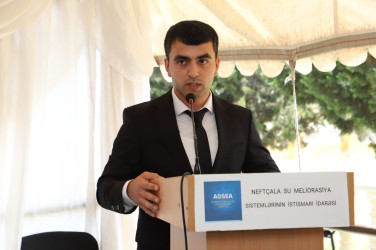 Su təsərrüfatı və meliorasiya işçilərinin  peşə bayramı qeyd olunub