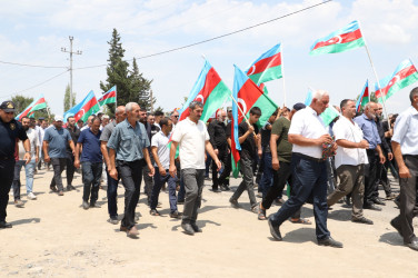 31 il sonra tapılan şəhid Kərimov Yaşar Ələkbər oğlu Neftçalada dəfn olunub