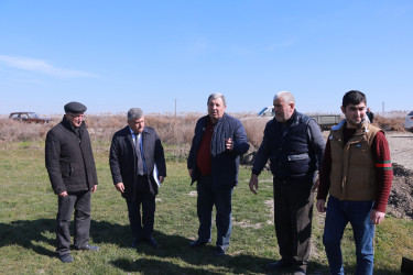 Əkin sahələrinin suvarılması ilə bağlı maarifləndirici görüş keçirilib