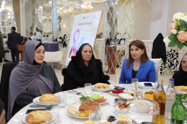 Neftçala rayonunda 8 Mart – Beynəlxalq Qadınlar Günü və müqəddəs Ramazan ayı münasibətilə bayram tədbiri və iftar süfrəsi təşkil olunub