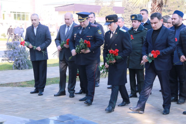 Neftçala rayonunda Xocalı soyqırımının 31-ci il dönümü yad olunub