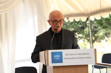 Su təsərrüfatı və meliorasiya işçilərinin  peşə bayramı qeyd olunub