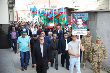 Birinci Qarabağ müharibəsi şəhidi Əliyar Ədalət oğlu Ələkbərov Keşlə Şəhidlər Xiyabanında dəfn olunub