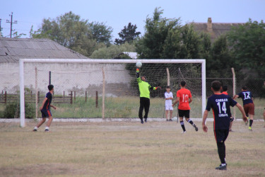 Neftçala rayonunda şəhər, qəsəbə və kəndlər arasında futbol birinciliyinin final görüşü keçirilib