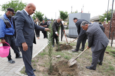 Azərbaycan Respublikasında 2024-cü ilin “Yaşıl dünya naminə həmrəylik ili” elan edilməsi ilə əlaqədar  Neftçala rayonunun Yuxarı Qaramanlı kəndində və Bankə qəsəbəsində növbəti maarifləndirmə tədbiri  keçirilib