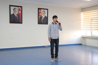 8 Noyabr – “Zəfər Günü”nün 5-ci ildönümünə həsr edilmiş tədbir keçirilib