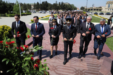 Ulu Öndər Heydər Əliyevin anadan olmasının 102-ci ildönümü münasibətilə "Heydər Əliyevin dövlət quruculuğu siyasəti" mövzusunda konfrans keçirilib
