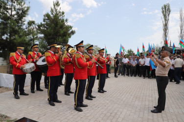 31 il sonra tapılan şəhid Kərimov Yaşar Ələkbər oğlu Neftçalada dəfn olunub