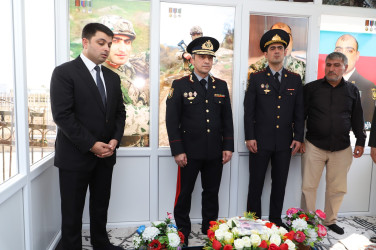 Neftçala rayonunda şəhid Xankişiyev Elşən Elşad oğlunun, Səmədov Camal Vüqar oğlunun il mərasimləri keçirilib