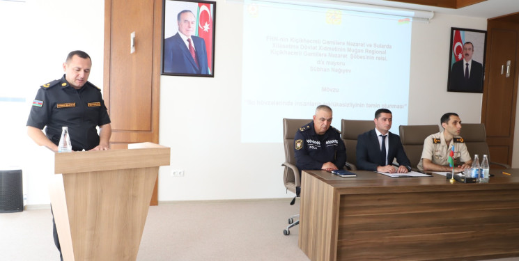 Su hövzələrində insanların təhlükəsizliyinin  təmin olunması və çatışmazlıqların aşkar edilməsi mövzusunda müşavirə keçirilib