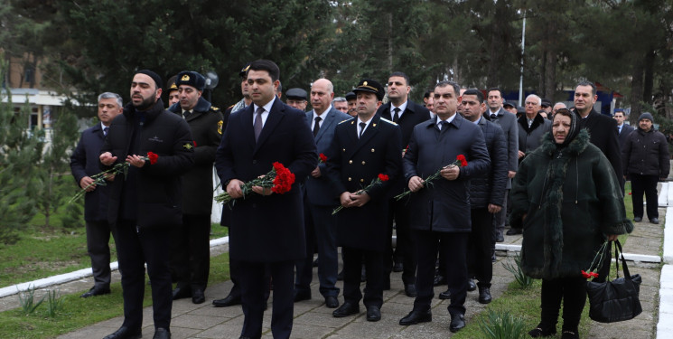 Neftçala rayonunda 20 Yanvar şəhidlərin 35-ci il dönümü qeyd olunub