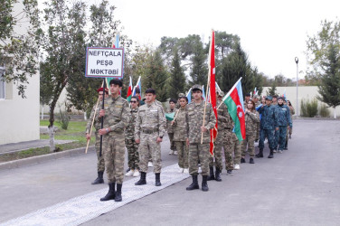 “Qəhrəmanlığa Yazılan Tarix” adlı rəsmi və bədii hissədən ibarət tədbir keçirilib