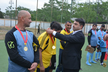 Neftçala rayonunda mini-futbol üzrə rayon birinciliyinin final mərhələsi keçirilib