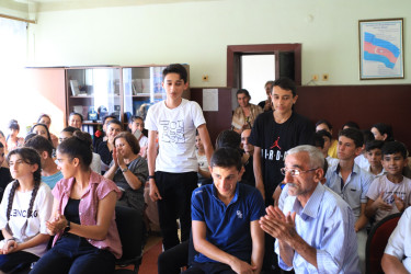 “Şagirdlərin təhsildən yayınma hallarının səbəbləri” adlı maarifləndirici görüş keçirilib