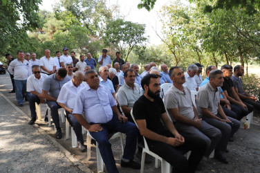 Neftçala Rayon İcra Hakimiyyətinin başçısı rayonun Mürsəqulu kənd sakinləri ilə növbəti səyyar görüşünü keçirib