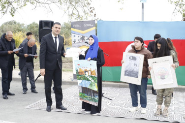 “Qəhrəmanlığa Yazılan Tarix” adlı rəsmi və bədii hissədən ibarət tədbir keçirilib