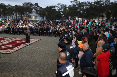 Neftçala rayonunda Zəfər Günü təntənəli şəkildə qeyd olunub