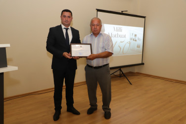 Neftçalada Milli Mətbuatın yaranmasının 150 illik yubileyi münasibətilə tədbir keçirilib